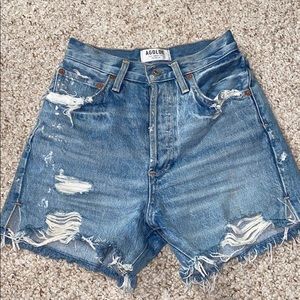 Agolde Ultra High Rise Shorts